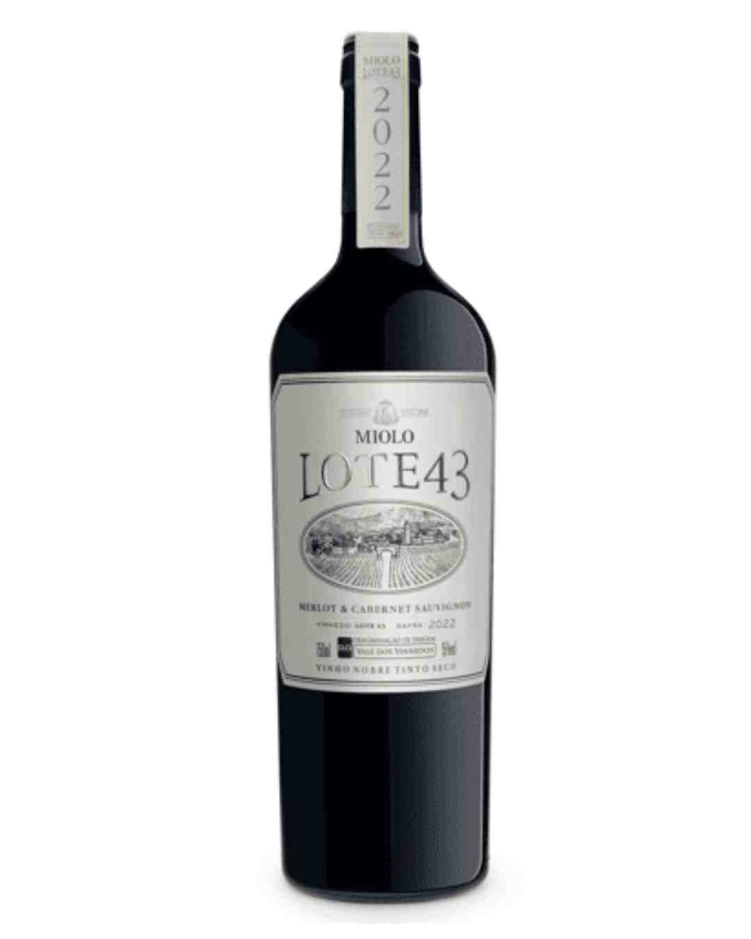 Vinho Miolo Lote 43 Safra 2022 750ml